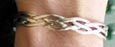 bracelet celtique rectangle argent 1
