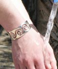 bracelet volutes argent 1
