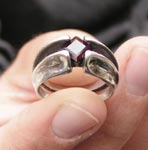bague grenat